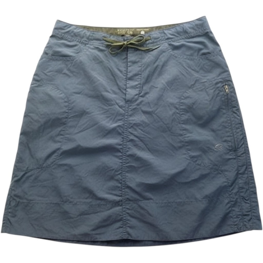 Mountain Hardwear Womens Navy Blue Nylon Hiking Skirt Drawstring OL1631 Size L